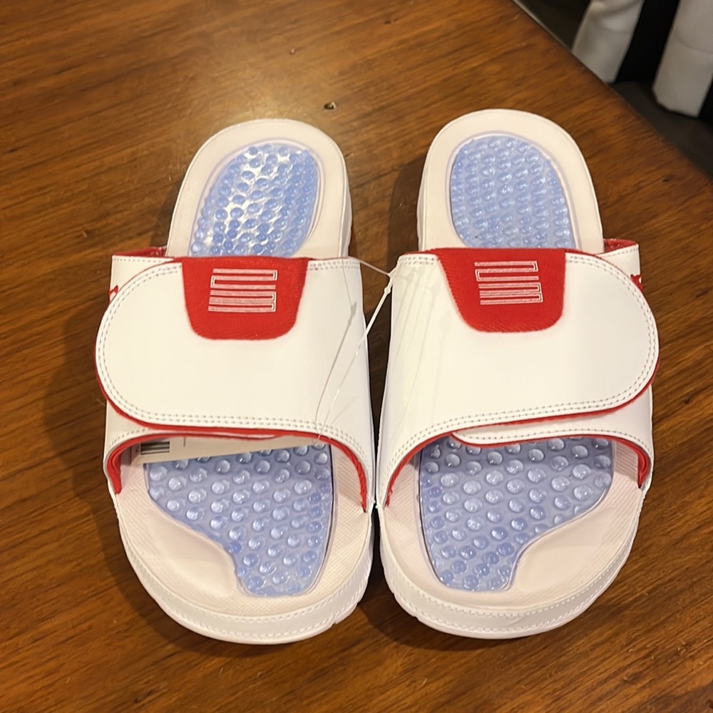 Nike Air Jordan Hydro XI Retro Slides Sandals Shoes new AA1336 166 Mens Size 12 - Picture 6 of 14